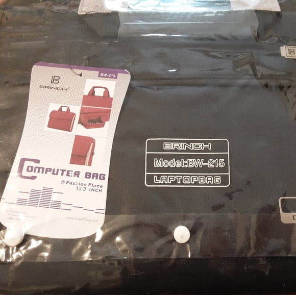 COPY - NEW W/TAGS BRINCH 13.3" LAPTOP MESSENGER CARRING BAG - Picture 13 of 16